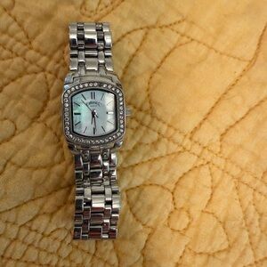 Callaway Silver Smartwatch with Crystal Accents